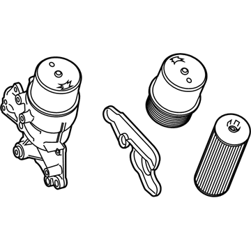 2012 Mercedes-Benz CLS550 Oil Filter - 278-180-07-10