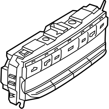 2010 Mercedes-Benz E350 A/C Switch - 212-900-67-27