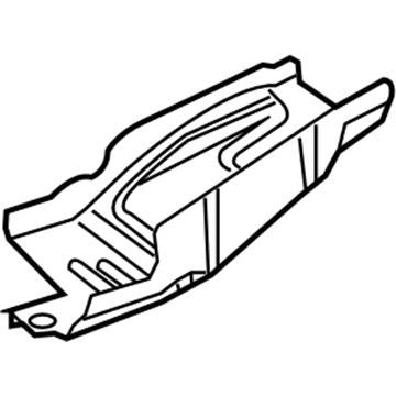 Mercedes-Benz 231-620-05-87 Upper Rail