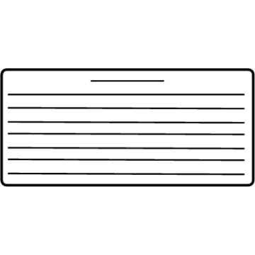 Mercedes-Benz 254-221-02-00 Emission Label