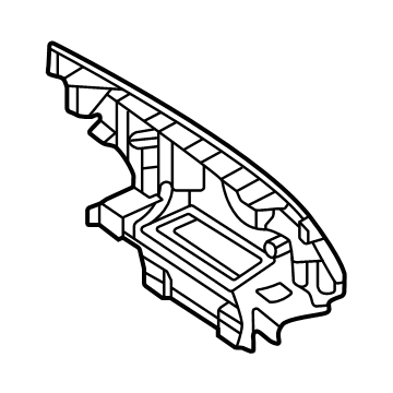 Mercedes-Benz 290-885-40-00 Center Reinforcement