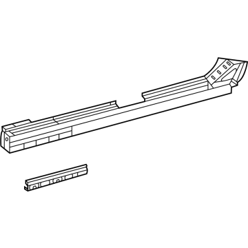 Mercedes-Benz 167-630-22-04 Rocker Reinforcement