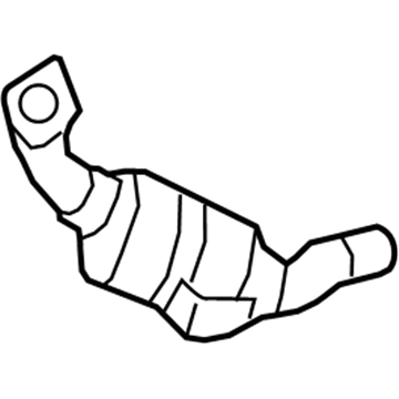 Mercedes-Benz Catalytic Converter - 207-490-43-19