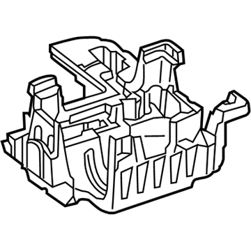 Mercedes-Benz 213-899-07-00 Tool Compartment