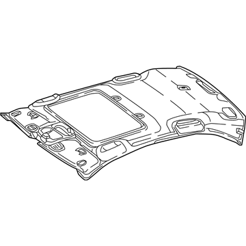 Mercedes-Benz 213-690-24-04-7Q02 Headliner