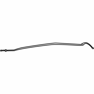 Mercedes-Benz GLE450 Hood Release Cable - 167-880-10-04