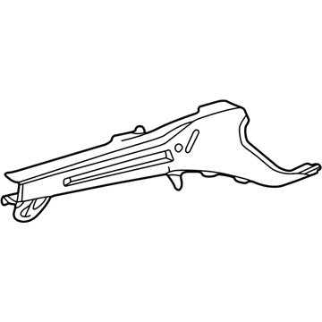 Mercedes-Benz 208-620-11-34 Lower Rail