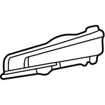 Mercedes-Benz 208-626-03-30 Lower Rail Cover