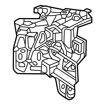 Mercedes-Benz 295-880-03-00 Side Mount Bracket