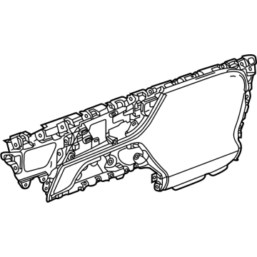 Mercedes-Benz 247-720-56-01-9H93 Armrest Assembly