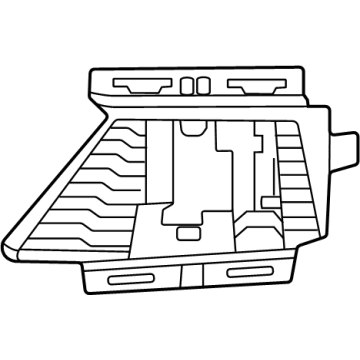 Mercedes-Benz 254-888-02-00 Radar Sensor Bracket