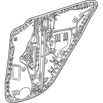 2024 Mercedes-Benz GLE53 AMG Window Regulator - 167-730-33-01