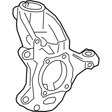 Mercedes-Benz GLB35 AMG Steering Knuckle - 177-332-21-00