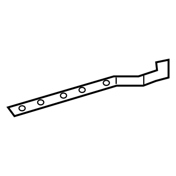 Mercedes-Benz 463-690-18-02 MOUNTING RAIL