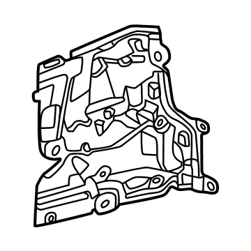 Mercedes-Benz 206-620-29-02 Partition Panel