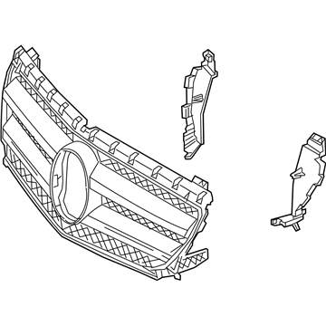 Mercedes-Benz 246-880-12-83-9040 Grille