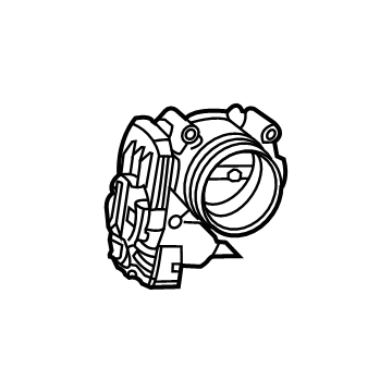 Mercedes-Benz 264-141-01-00 Throttle Body