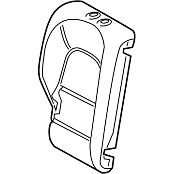 Mercedes-Benz 205-920-10-08 Seat Back Pad