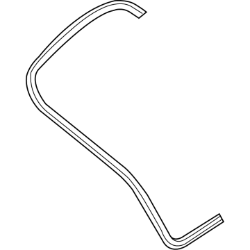 2020 Mercedes-Benz GLC350e Weather Strip - 253-740-28-01