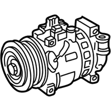 Mercedes-Benz C220 A/C Compressor - 000-230-13-11