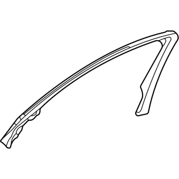 Mercedes-Benz 223-720-56-00-9051 Window Trim