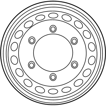 2015 Mercedes-Benz Sprinter 2500 Alloy Wheels - 907-401-48-00-9206