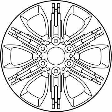 2022 Mercedes-Benz Sprinter 3500 Alloy Wheels - 907-401-28-00-7X45