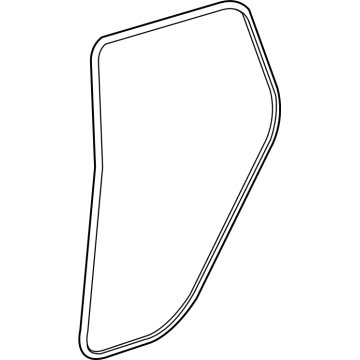 Mercedes-Benz 253-697-02-51-9G44 Surround Weatherstrip