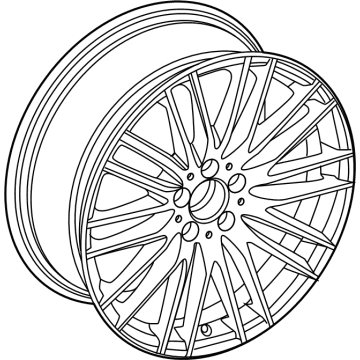 2023 Mercedes-Benz GLC300 Alloy Wheels - 254-401-48-00-7X23