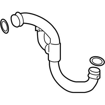 Mercedes-Benz 218-501-12-82 Lower Hose