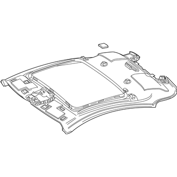 Mercedes-Benz 217-690-78-01-9H99 Headliner