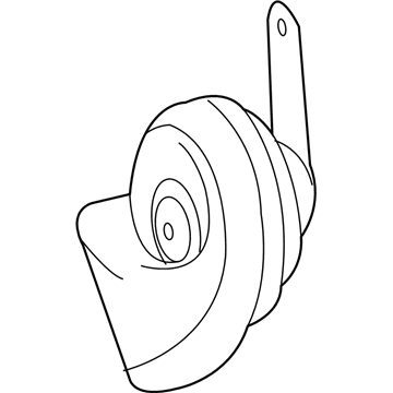 Mercedes-Benz 000-542-41-04 High Note Horn