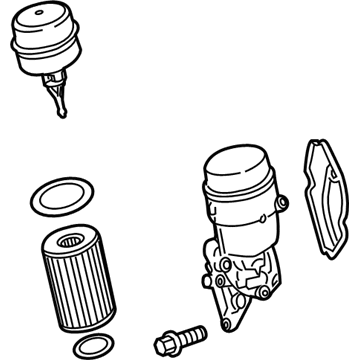 2008 Mercedes-Benz R320 Oil Filter - 642-180-14-10-64