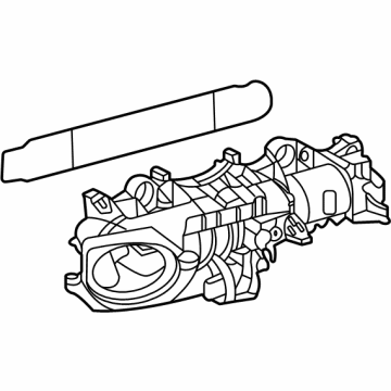 Mercedes-Benz Sprinter 2500 Intake Manifold - 654-090-35-00