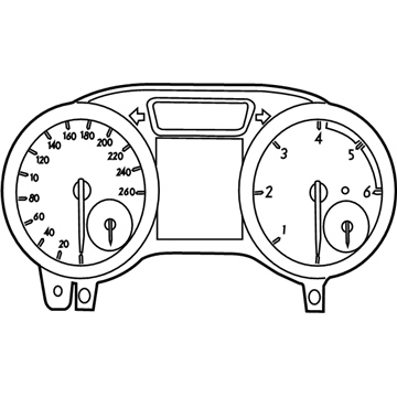 Mercedes-Benz 292-900-96-01 Instrument Cluster