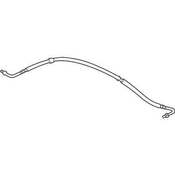 2000 Mercedes-Benz ML320 Power Steering Hose - 163-460-22-24