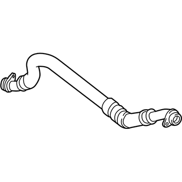 Mercedes-Benz C63 AMG Oil Cooler Hose - 204-270-01-27