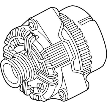 2004 Mercedes-Benz C240 Alternator - 013-154-83-02-80