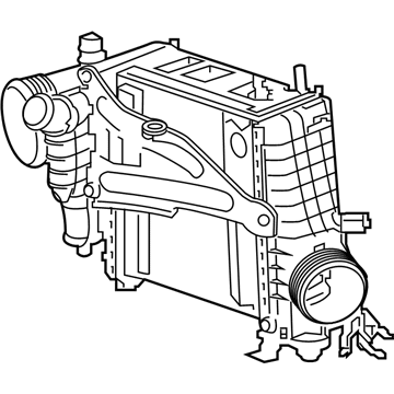 2021 Mercedes-Benz GLA35 AMG Intercooler - 260-090-31-00