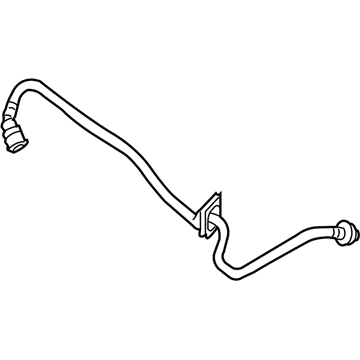 Mercedes-Benz 221-430-34-29 Vacuum Hose