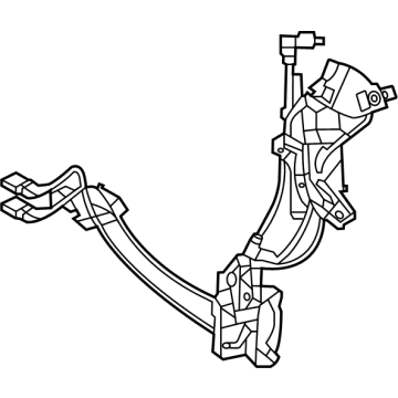 Mercedes-Benz S580e ABS Wheel Speed Sensor - 223-905-49-03