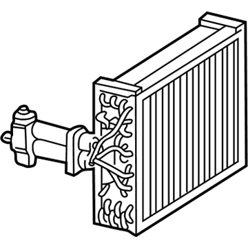 2000 Mercedes-Benz SLK230 A/C Evaporator Core - 170-830-02-58