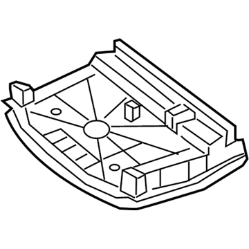 Mercedes-Benz 217-900-43-00-1B88 Map Lamp Assembly