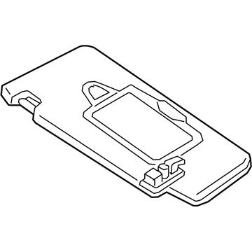 Mercedes-Benz 217-810-09-10-1B55 Sunvisor