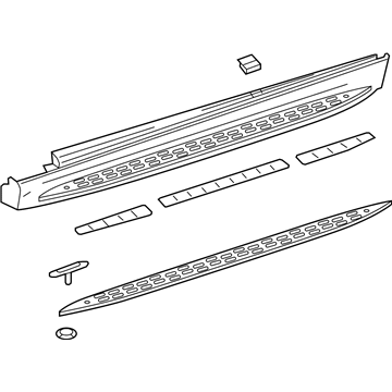 Mercedes-Benz 166-690-01-75 Running Board