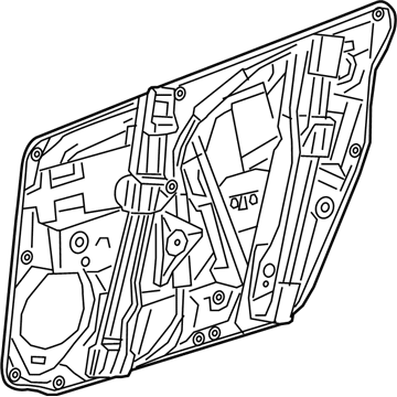 2020 Mercedes-Benz GLA250 Window Regulator - 176-720-66-00