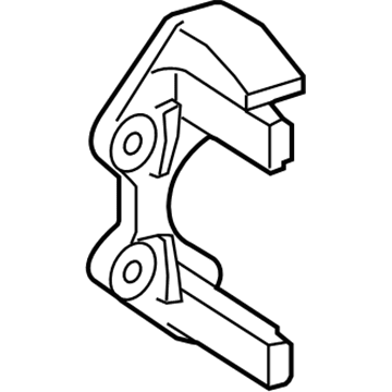 2010 Mercedes-Benz CL600 Brake Caliper Bracket - 221-423-02-94