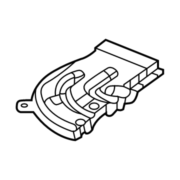 Mercedes-Benz 167-831-47-00 Rear Duct