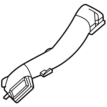 Mercedes-Benz 167-830-01-02 Outer Duct