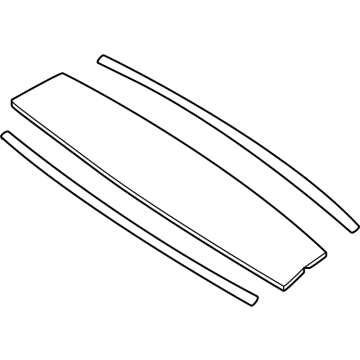 Mercedes-Benz 254-780-08-00 Fixed Glass